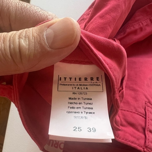 NWT Fiorucci Pink Skinny Jeans 25/39 26" Inseam🇮🇹🇮🇹 (D4) - Picture 10 of 13